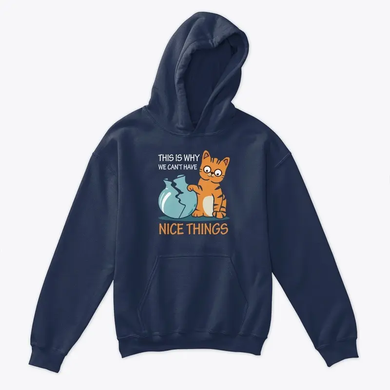 Nice Things broken by Cat Tee