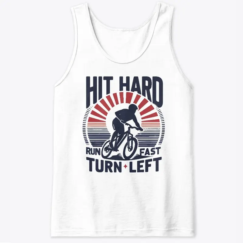 Hit Hard Cycling Tee