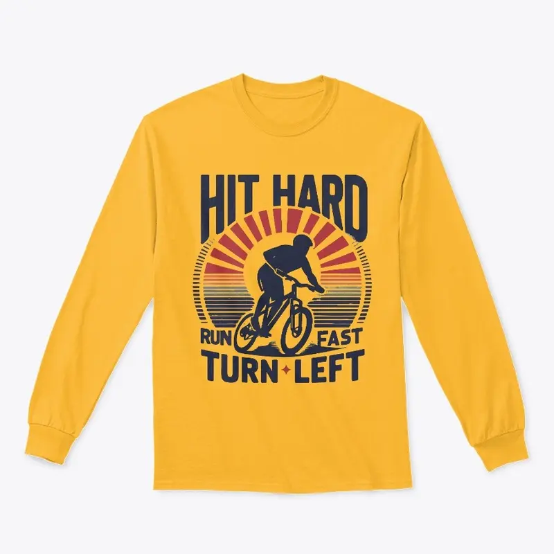 Hit Hard Cycling Tee