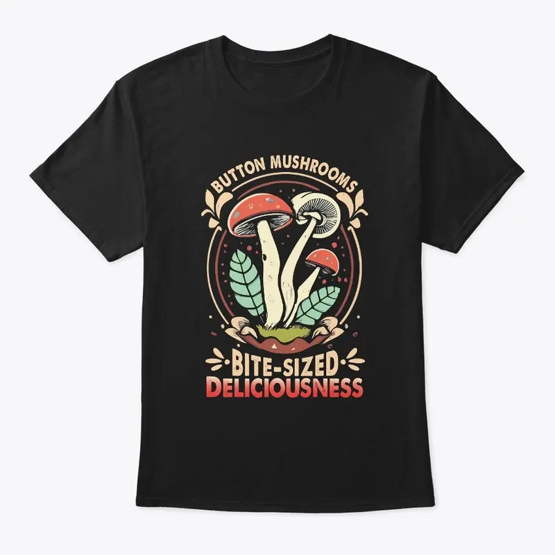 Button Mushroom T-Shirt